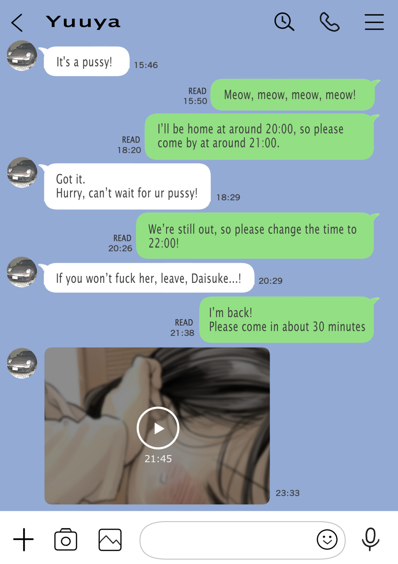 Hentai Manga Comic-I Just Snooped through Her Smartphone-Chapter 2-93